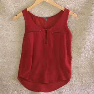 Burnt orange tank